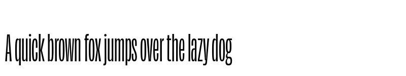 Preview of Obviously Compressed Medium font