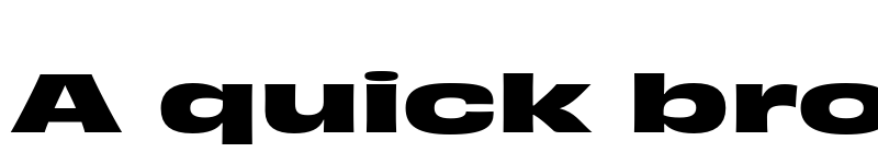 Preview of Obviously Extended Bold font