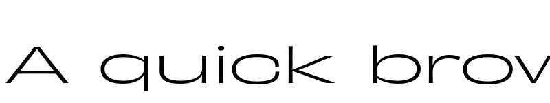 Preview of Obviously Extended Light font