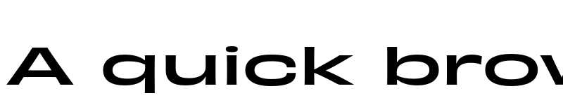 Preview of Obviously Extended Medium font