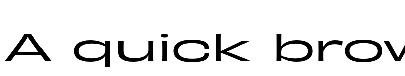 Preview of Obviously Extended font