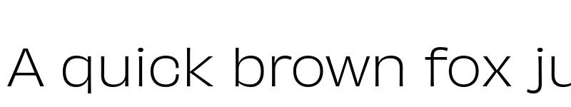 Preview of Obviously Light font