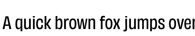 Preview of Obviously Narrow Medium font