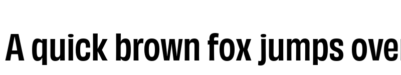 Preview of Obviously Narrow Semibold font