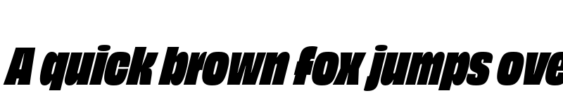 Preview of Obviously Narrow Super Italic font