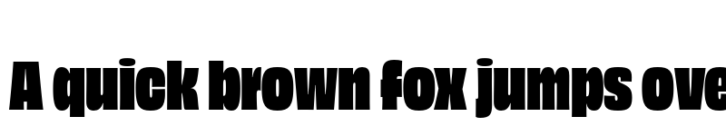 Preview of Obviously Narrow Super font