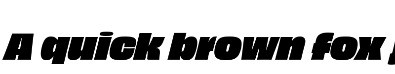 Preview of Obviously Super Italic font