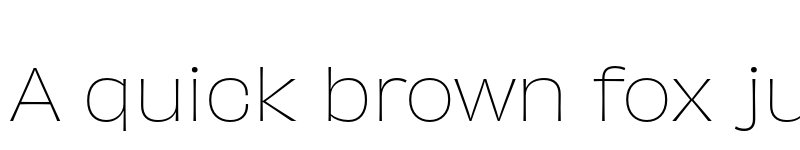 Preview of Obviously Thin font