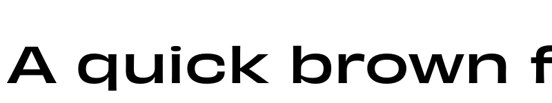 Preview of Obviously Wide Medium font