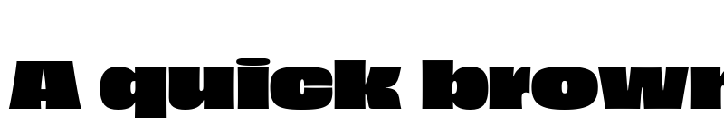 Preview of Obviously Wide Super font