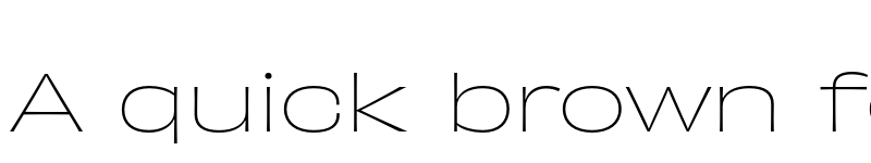 Preview of Obviously Wide Thin font