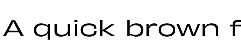 Preview of Obviously Wide font