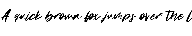 Preview of Oceania Regular font