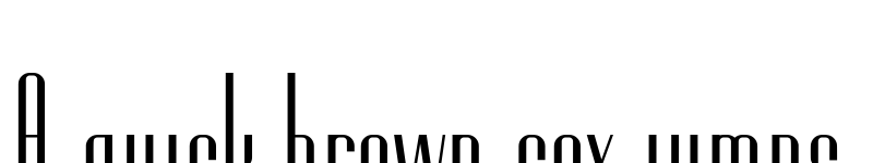 Preview of Octagon demo Regular font