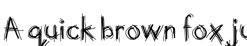 Preview of OctemberScript Regular font