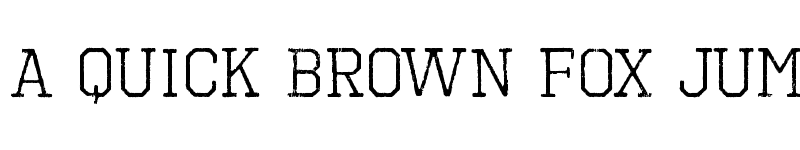 Preview of Octin Vintage B Regular font