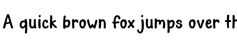 Preview of October Night Regular font