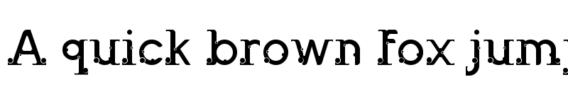 Preview of Odessa Regular font