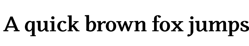 Preview of Odile Bold font