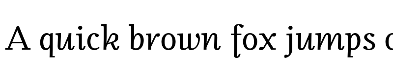 Preview of Odile Upright Italic Regular font