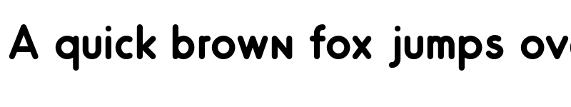 Preview of Odin Rounded Bold font