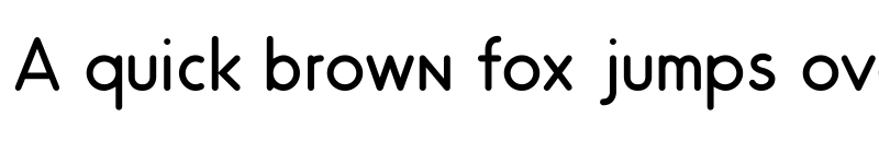 Preview of Odin Rounded Light font