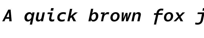 Preview of Odisseia Test Bold Italic font