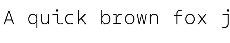 Preview of Odisseia Test Light font