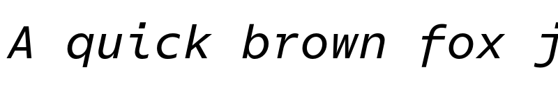 Preview of Odisseia Test Regular Italic font