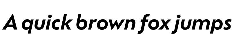 Preview of Ofelia Display Bold Italic font