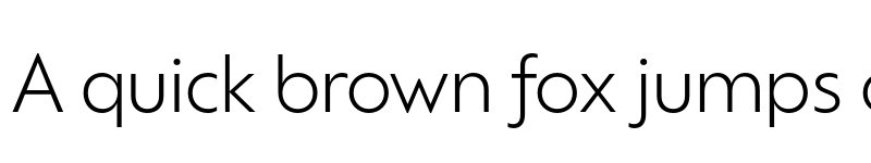 Preview of Ofelia Display Light font