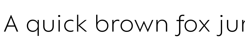 Preview of Ofelia Text Light font