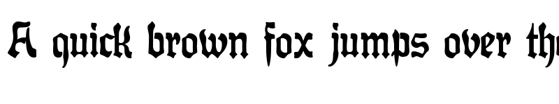 Preview of Offenbacher Reform CAT Regular font