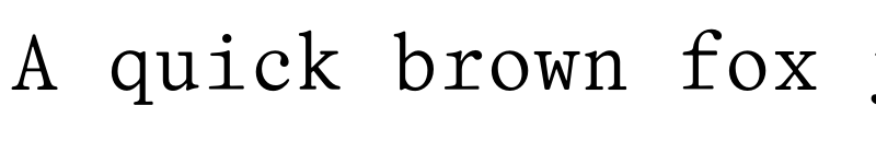 Preview of Office Times Round Mono Regular font