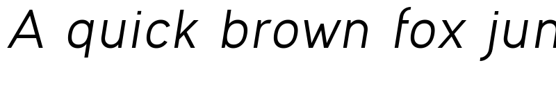 Preview of Ogonek Italic font