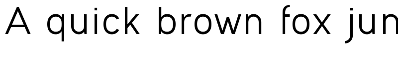 Preview of Ogonek Regular font