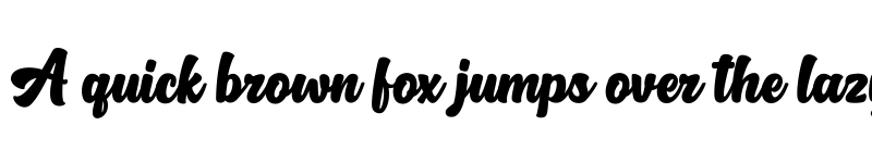 Preview of Oh Chewy Regular font