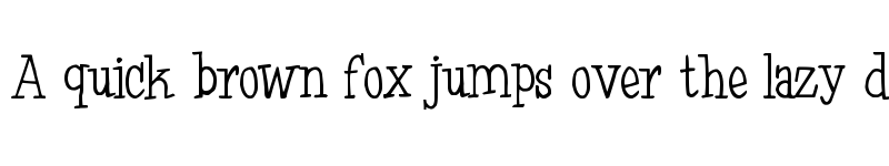 Preview of Oh January Regular font