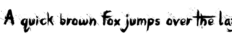 Preview of Oh No Regular font