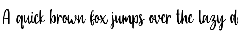 Preview of oh yummy Script font