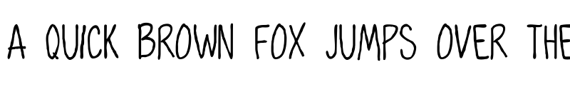 Preview of OhMaria Regular font