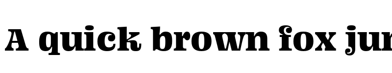 Preview of Ohno Fatface 12 Pt font