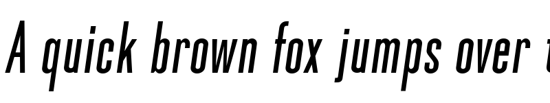 Preview of Okana Bold Oblique font