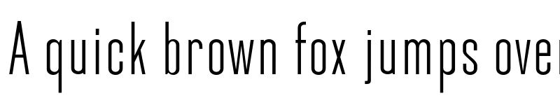 Preview of Okana Medium font