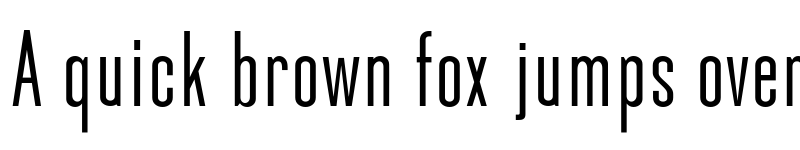 Preview of Okana SemiBold font