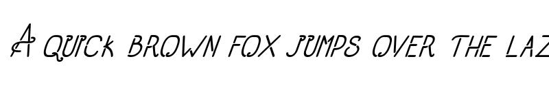Preview of Old Alpha Italic Italic font