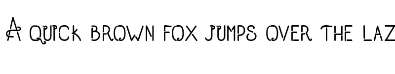 Preview of Old Alpha Regular font