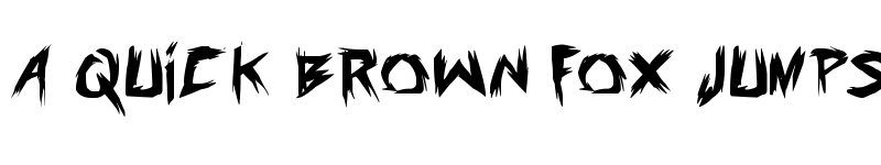 Preview of old evils Regular font