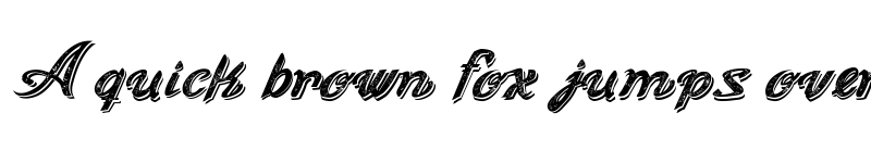 Preview of Old Figaro Cursive Italic font