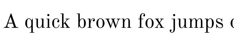 Preview of Old Standard Regular font